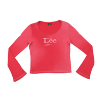 Lee Graphic Bell Sleeve Cotton T-shirt
