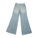 Kocca Vintage Wide Leg Denim Jeans