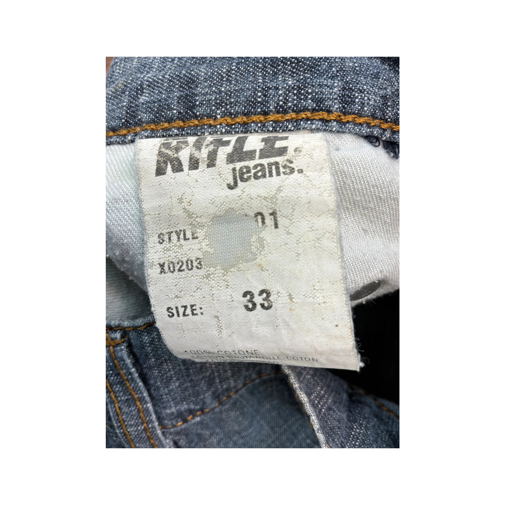 Rifle Vintage Straight Leg Denim Jeans