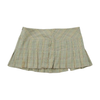 Penny Rose Pleated Plaid Mini Skort