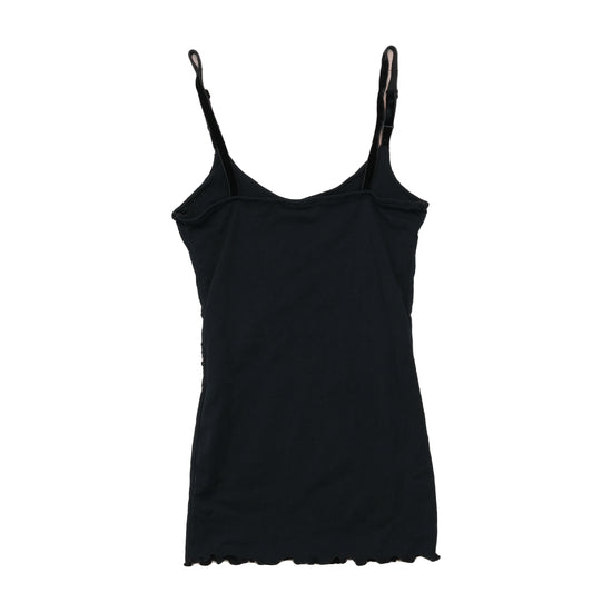 Y2K Black Sequin Cami Tank Top