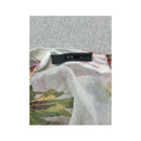 XS Milano Floral Ruffle Sheer Tank Top