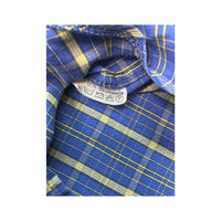Ozone Short Sleeve Plaid Cotton Shirt