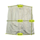 I Blues Pleated Front Button-Up Blouse