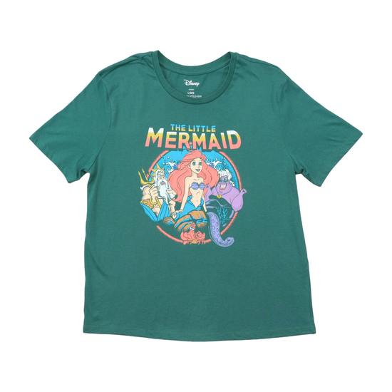 Disney The Little Mermaid Graphic Cotton Blend Shirt