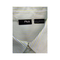 Fila Striped Cotton Button-Down Shirt