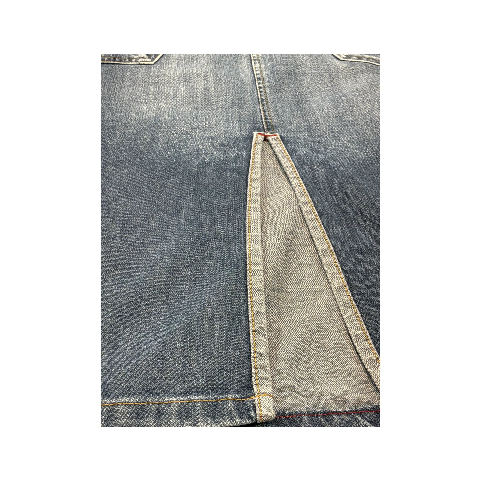 Phard Button Fly Denim Skirt