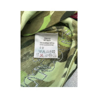 Plus Minus Camouflage Embroidered Sequin Cotton Tank Top