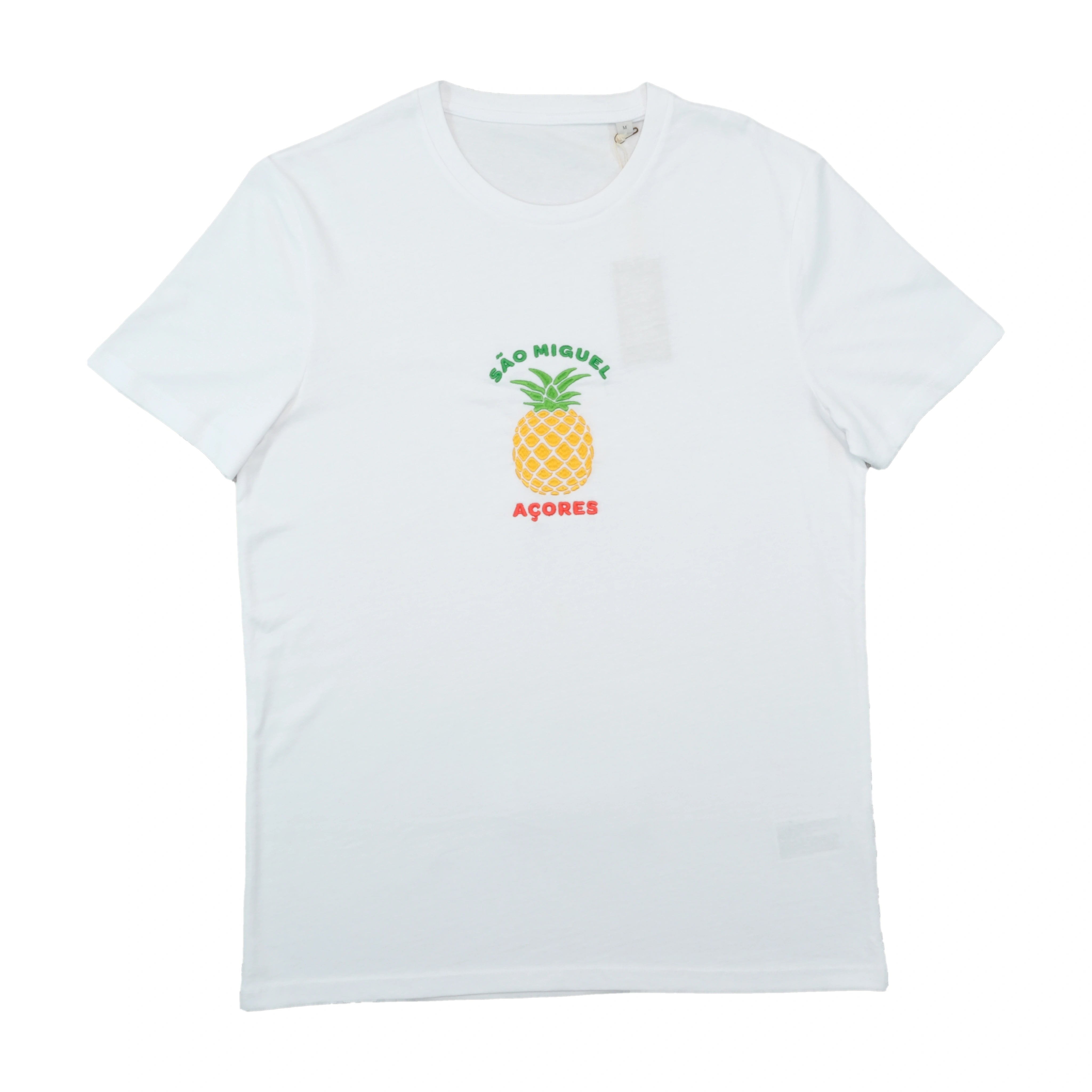 T-shirt Native Spirit São Miguel Açores em algodão Orgânico com Ananás