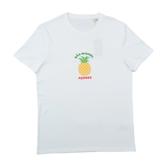 T-shirt Native Spirit São Miguel Açores de Algodão Orgânico com Abacaxi