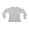 Nike Vintage Gray Long Sleeve V Neck Shirt