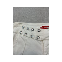 White Flared Sailor Pants