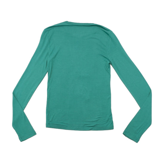 Thread Needle Graphic Long Sleeve T-shirt