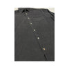 Kolby Gray Cotton Corduroy Button Up Shirt