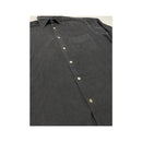 Kolby Gray Cotton Corduroy Button Up Shirt