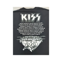 T-shirt de Banda KISS Alive 35 com estampado nos Dois Lados