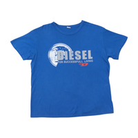 Diesel Logo Graphic Cotton T-Shirt