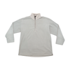 Think Pink Vintage Light Gray Quarter Zip Fleece
