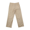 Carlo Santi Vintage Virgin Wool Beige Pinstripe Tailored Pants