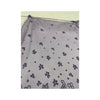 Y2K Lavender Paisley Floral Tie Waist Midi Skirt