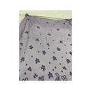 Y2K Lavender Paisley Floral Tie Waist Midi Skirt