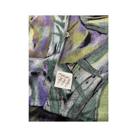 Dornbusch Tropical Leaf Print Button-Up Shirt