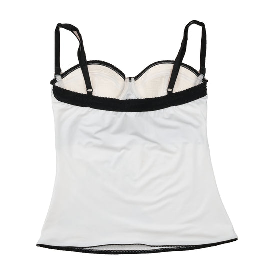 GUESS by Marciano Rose Print Lace Bustier Tank Top