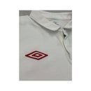 Umbro England Embroidered Crest Football Polo Shirt