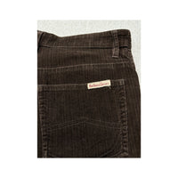 Marlboro Classics Brown Cotton Corduroy Straight Leg Pants