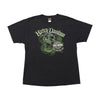 T-shirt Harley-Davidson Bourbon Street em algodão com estampado de Caveira