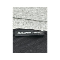 Rossella Sport Vintage Black Sheer Sequin Detail Polyester Blouse