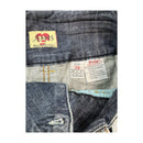 Blue Collection Washed Denim Mini Skirt with Double-Button Waist