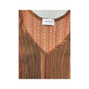 Motivi Textured Striped Knit Tank Top