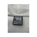 Think Pink Vintage Light Gray Quarter Zip Fleece
