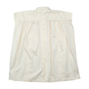 I Blues Pleated Front Button-Up Blouse