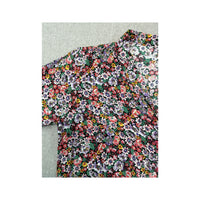 Vintage Floral Button-Up Shirt