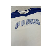 Puma Blue White Raglan Logo T-shirt