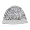Roberto Cavalli Logo Pattern Knit Beanie