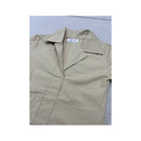 MT Linea Donna Shimmer Collared Beige Blouse