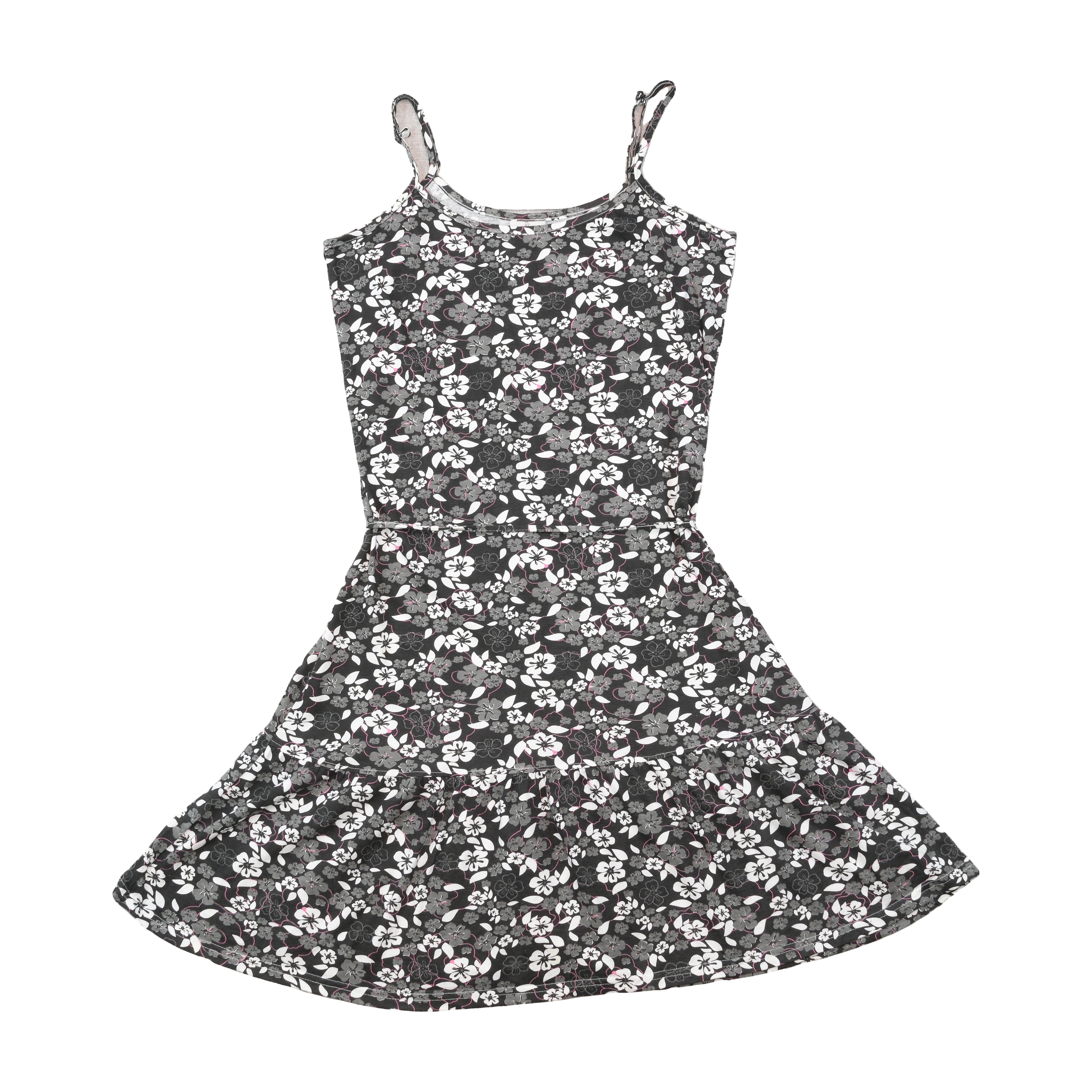 Colours of the World Floral Cotton Spaghetti Strap Dress