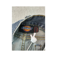 Dickies Vintage Light Wash Straight Leg Cotton Jeans
