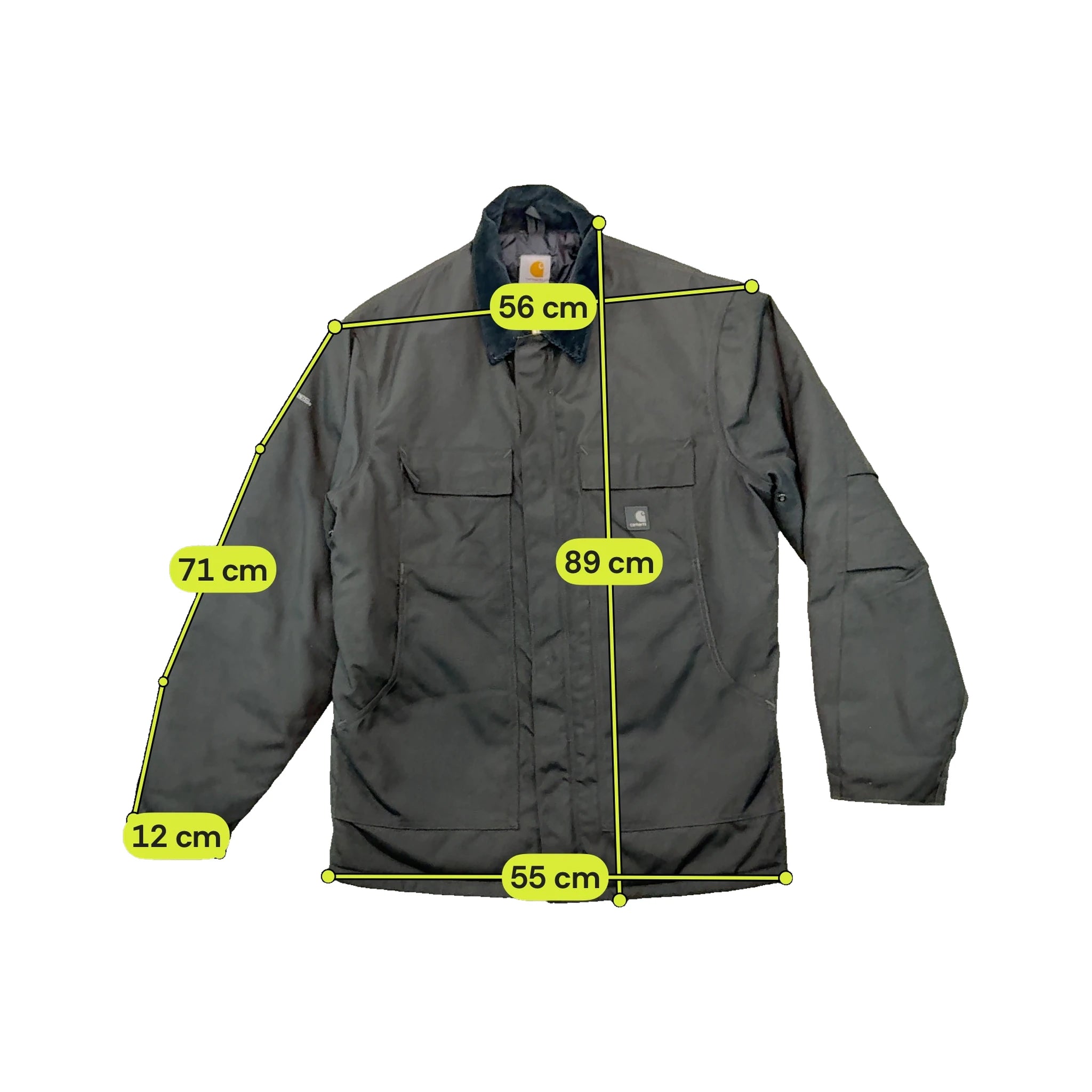 Carhartt Extremes Black Insulated Work Jacket