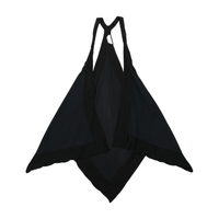 MaxMara Asymmetric Draped Knit Tank Top