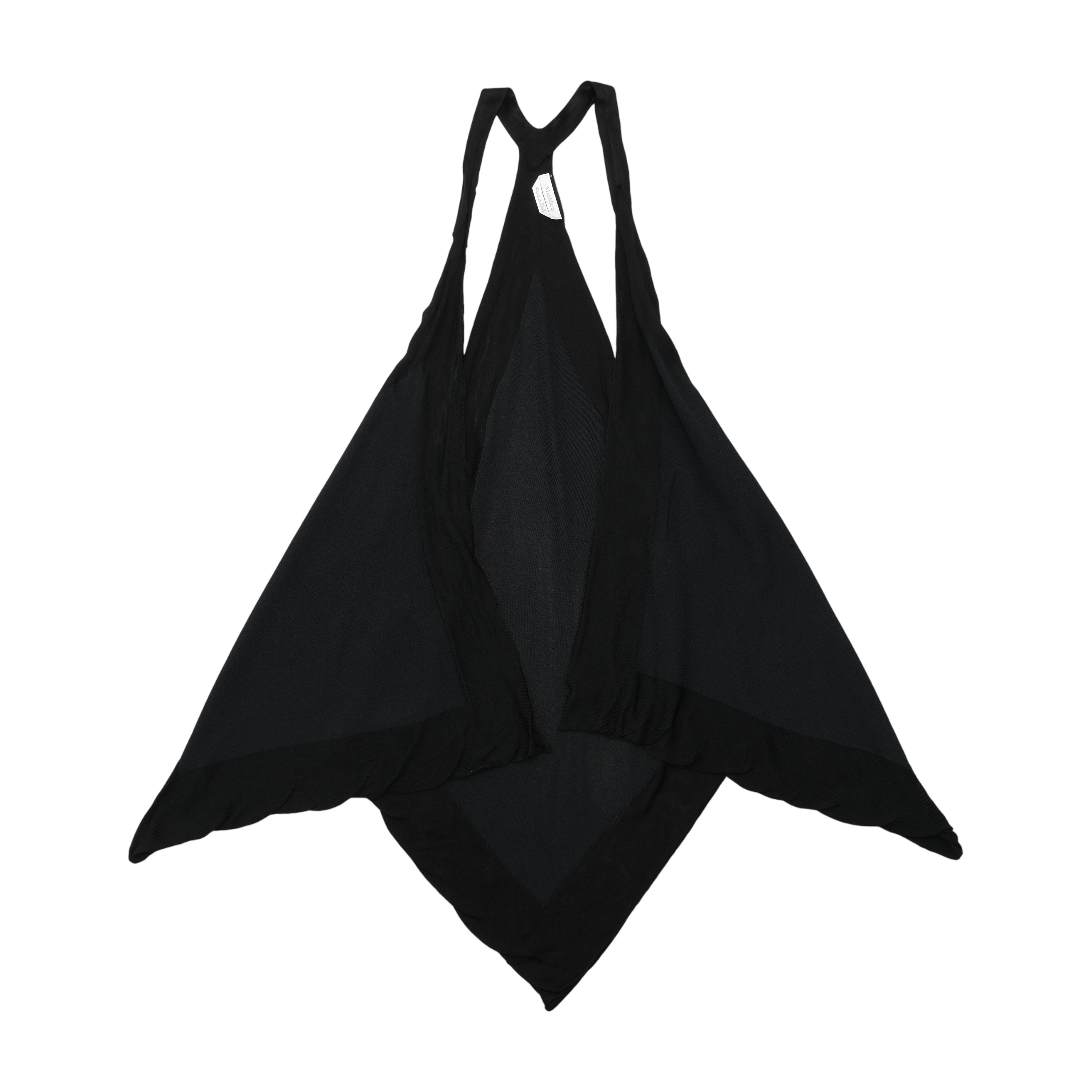 MaxMara Asymmetric Draped Knit Tank Top