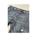 Sportmax Code Cropped Cargo Cotton Jeans