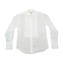 Camisa de Vestir Pal Zileri Transparente com Peito Plissado