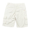 Fred Mello Cotton Stretch Beige Cargo Shorts